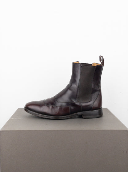 Gucci by Tom Ford 1990s Panelled Chelsea Ankle Boots