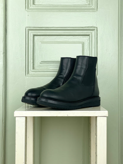 Rick Owens AW18 SISYPHUS Chelsea Creeper Boots