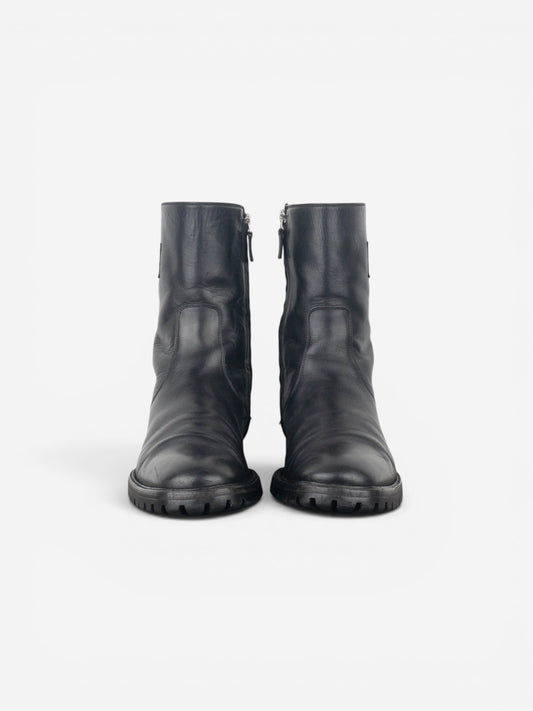 Gucci by Tom Ford 2000s Lug Sole Moto Biker Boots – photo 3