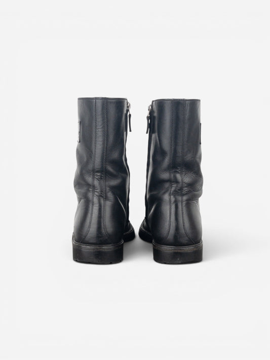 Gucci by Tom Ford 2000s Lug Sole Moto Biker Boots – photo 4