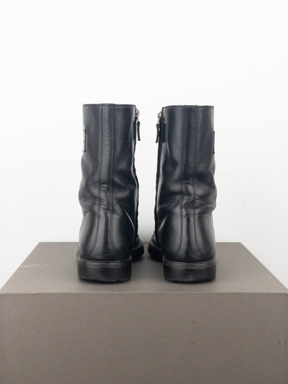 Gucci by Tom Ford 2000s Lug Sole Moto Biker Boots