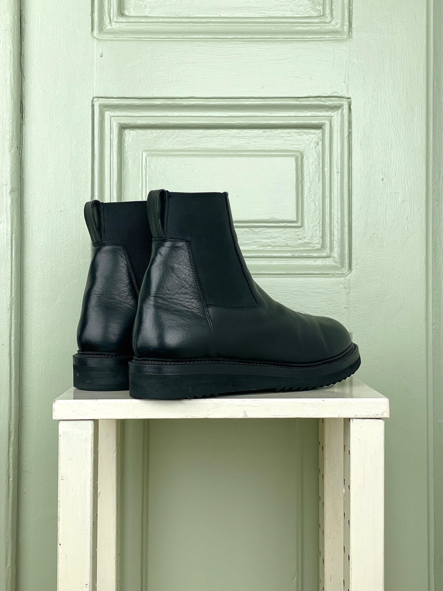 Rick Owens AW18 SISYPHUS Chelsea Creeper Boots