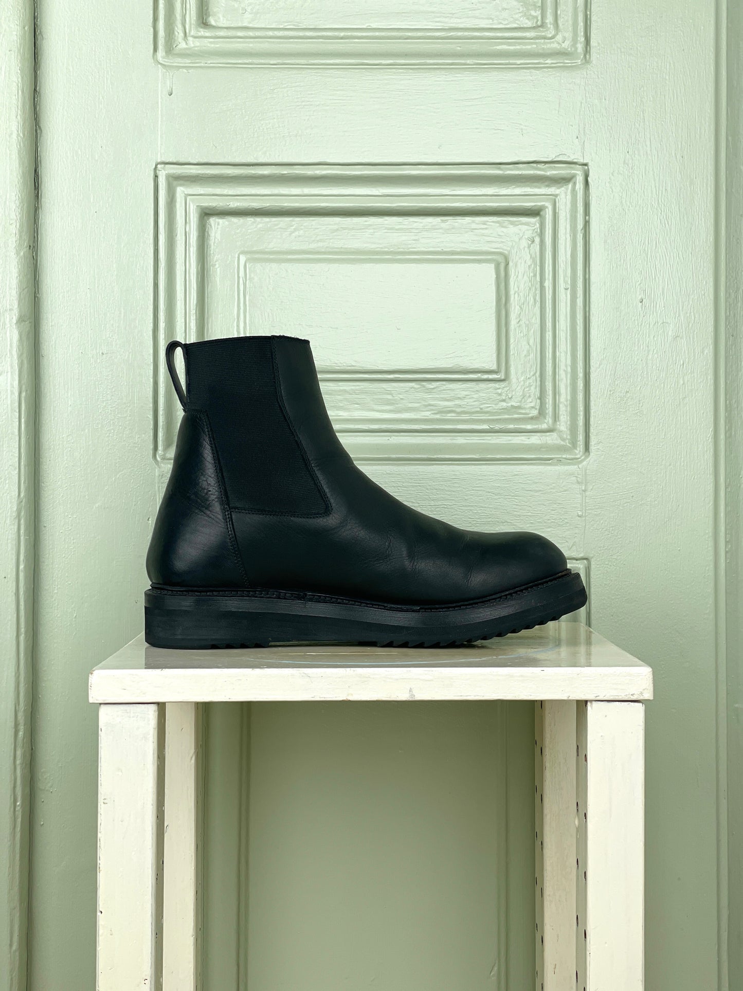 Rick Owens AW18 SISYPHUS Chelsea Creeper Boots