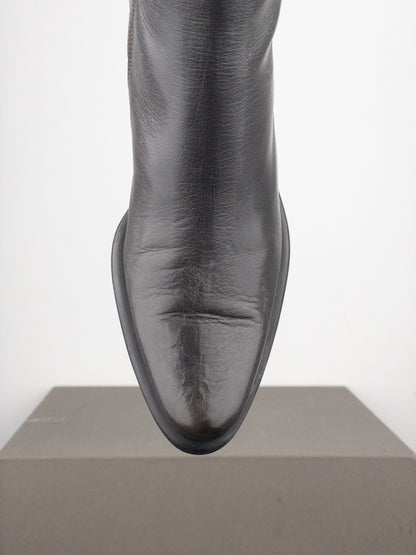 Miu Miu 2000s Kitten-Heel Western Boots