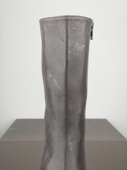 Miu Miu 2000s Kitten-Heel Western Boots