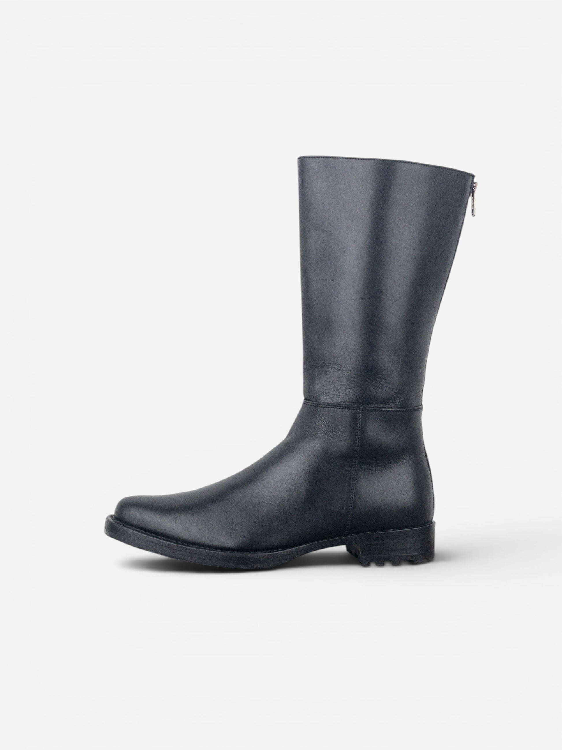 Miu Miu AW01 Pointed-Toe ‘Peco’ Biker Combat Boots – photo 3