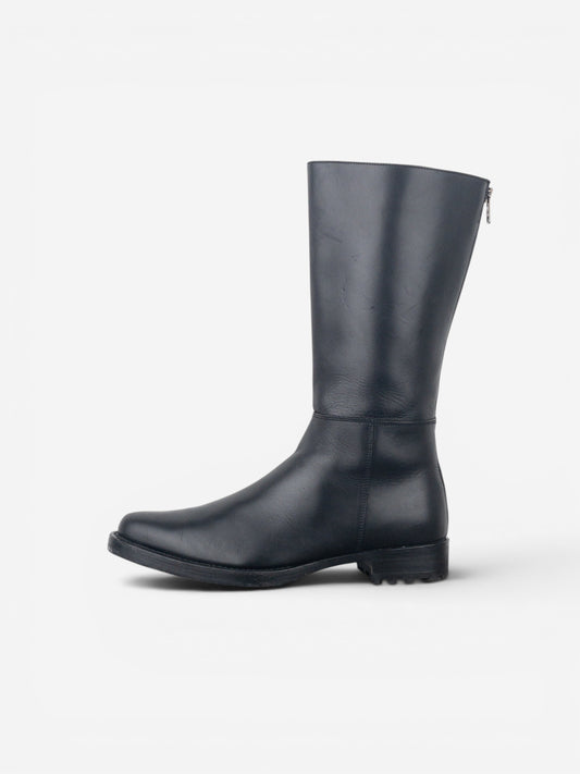 Miu Miu AW01 Pointed-Toe ‘Peco’ Biker Combat Boots – photo 3