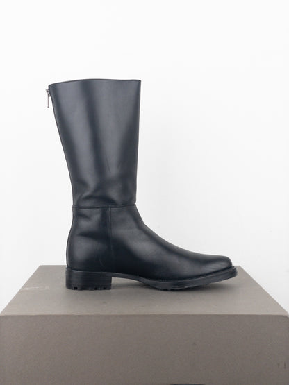 Miu Miu AW01 Pointed-Toe ‘Peco’ Biker Combat Boots