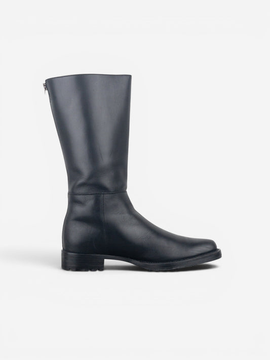 Miu Miu AW01 Pointed-Toe ‘Peco’ Biker Combat Boots – photo 4
