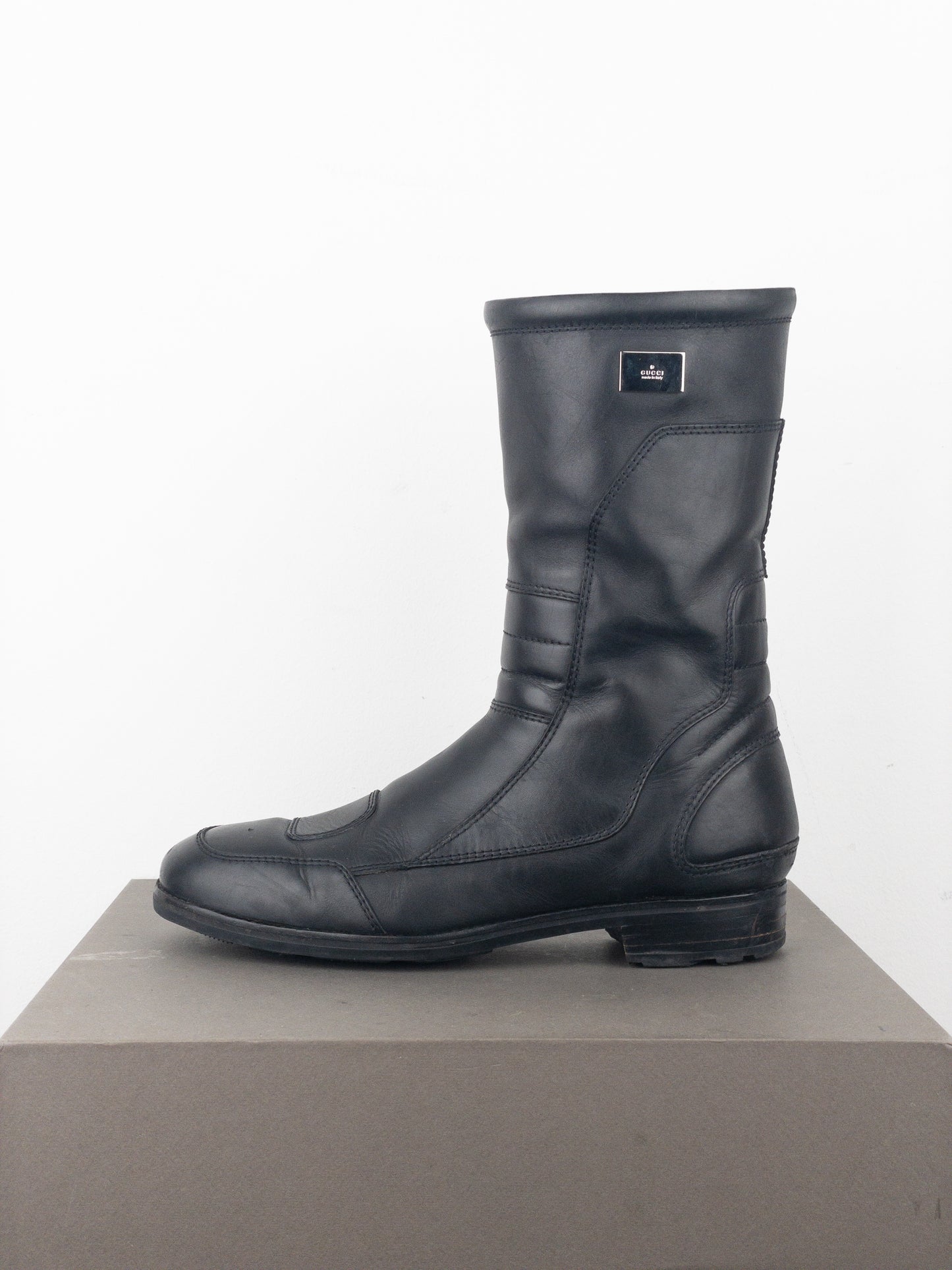 Gucci by Tom Ford AW99 Astro Moto Biker Boots