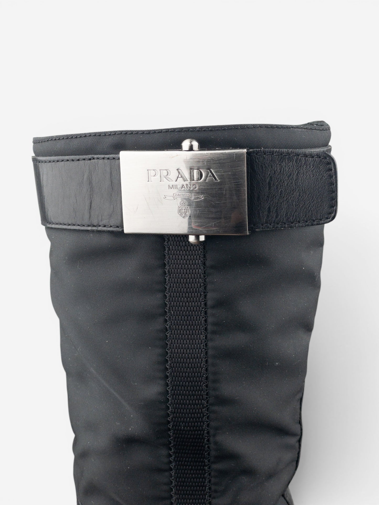 Prada 2000s Hybrid Buckle Cowboy Boots – photo 8
