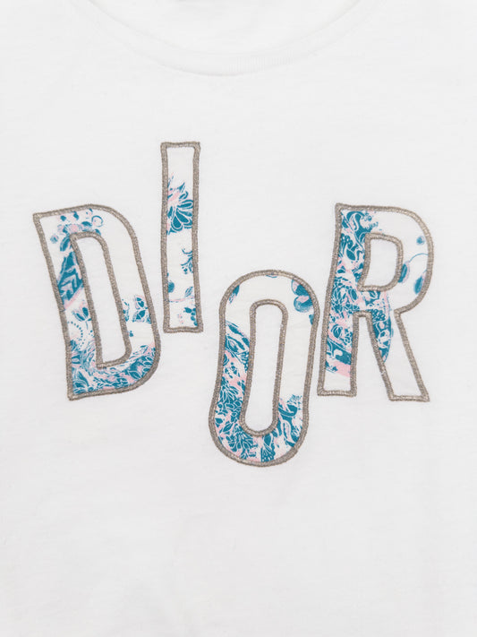 Dior by Galliano 2000s Logo Print Baby T-Shirt – photo 3