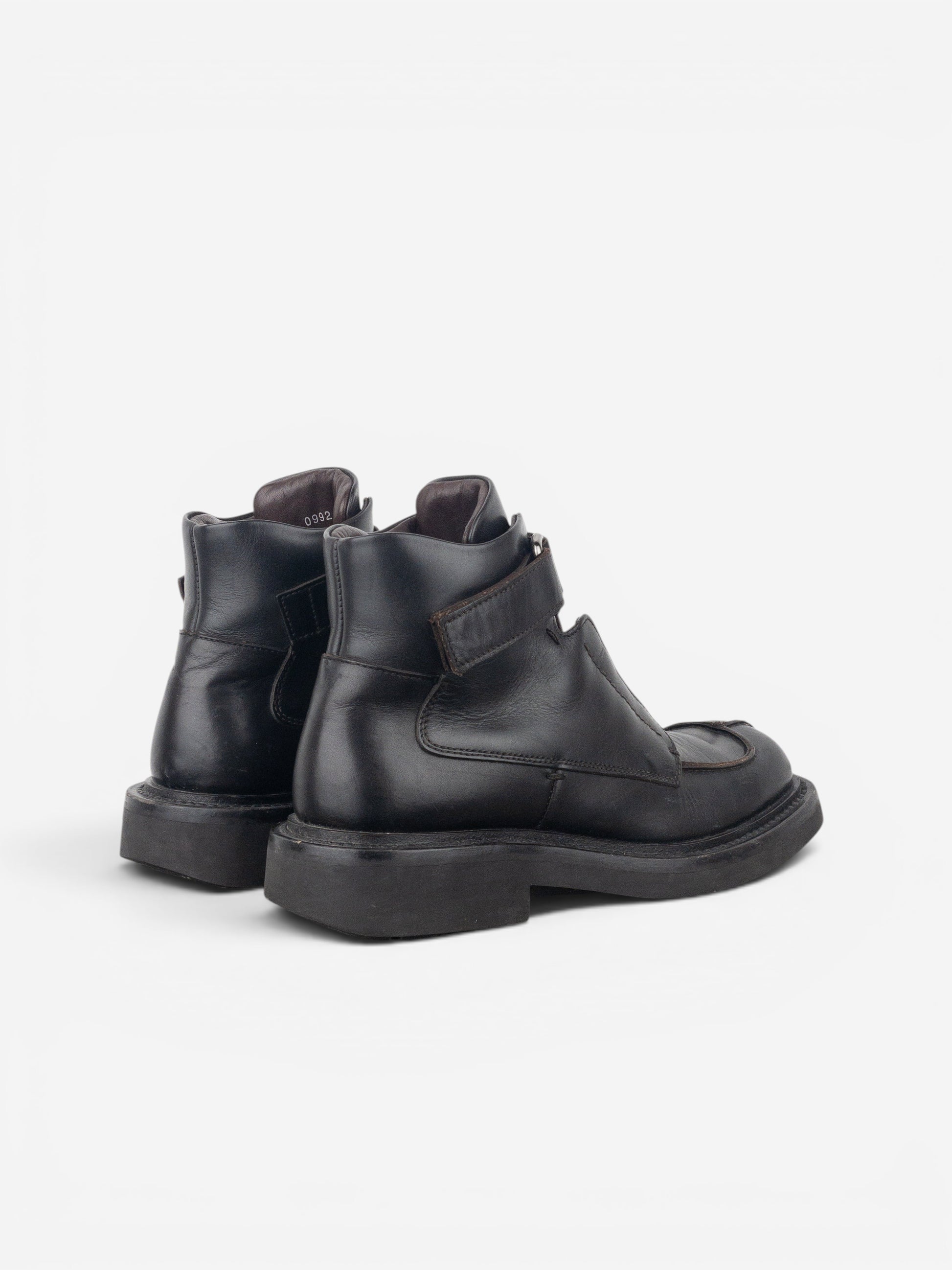Prada AW99 Square Toe Ankle Combat Boots – photo 2
