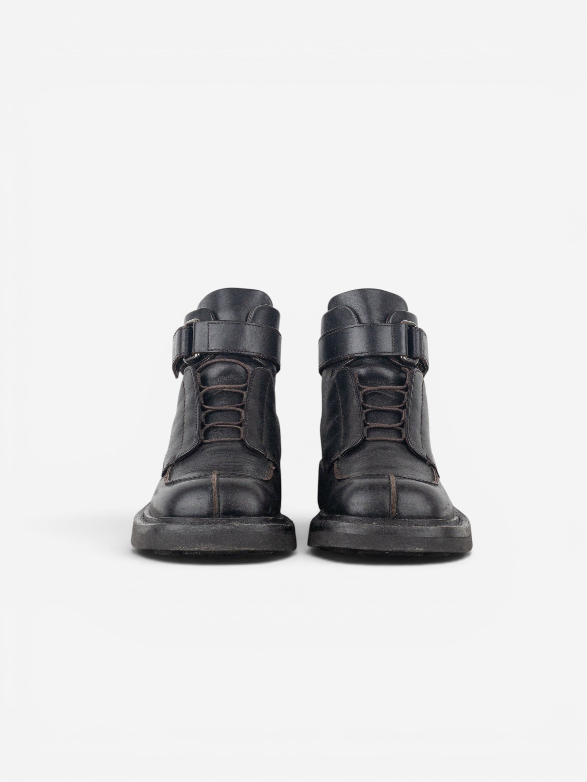 Prada AW99 Square Toe Ankle Combat Boots – photo 5