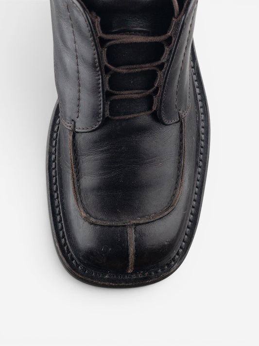 Prada AW99 Square Toe Ankle Combat Boots – photo 7