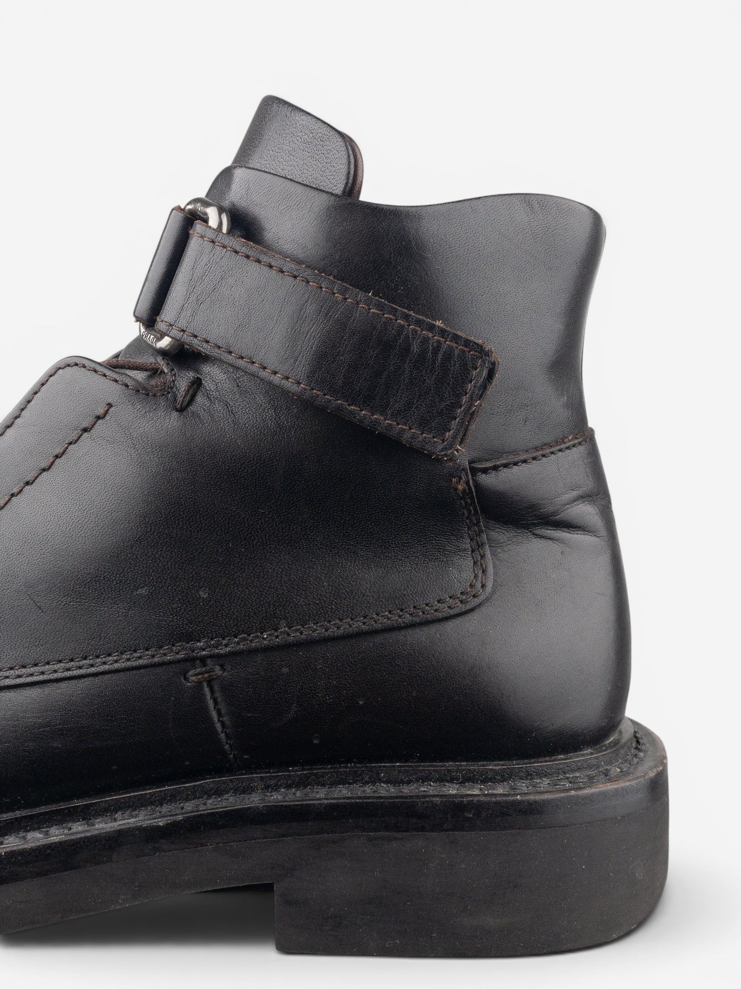 Prada AW99 Square Toe Ankle Combat Boots – photo 8