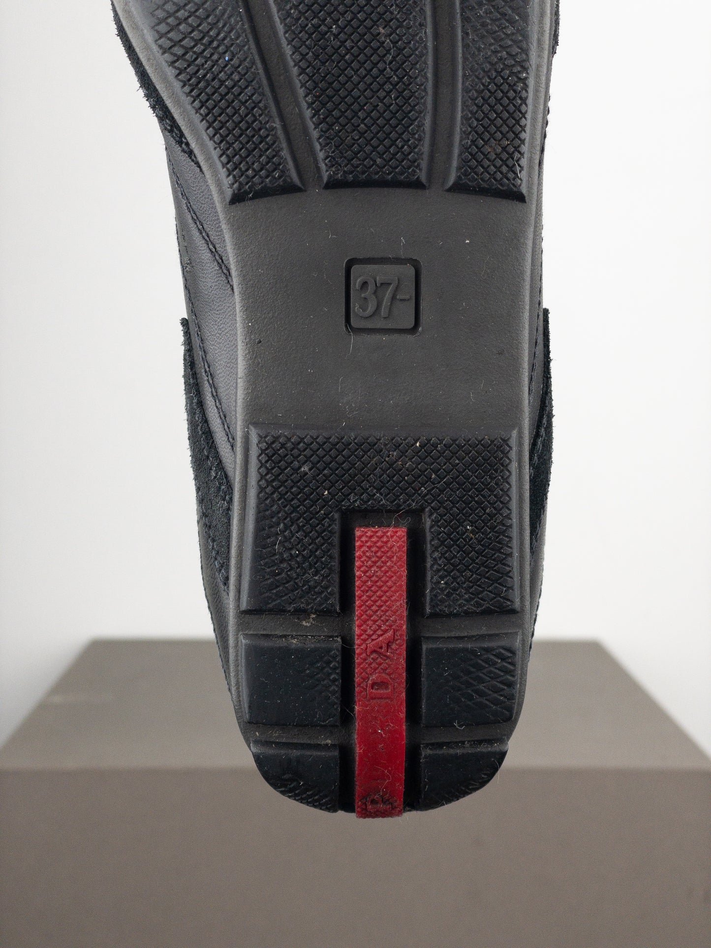 Prada 2000s Mid-Calf Boxing Racing Sneaker Boots