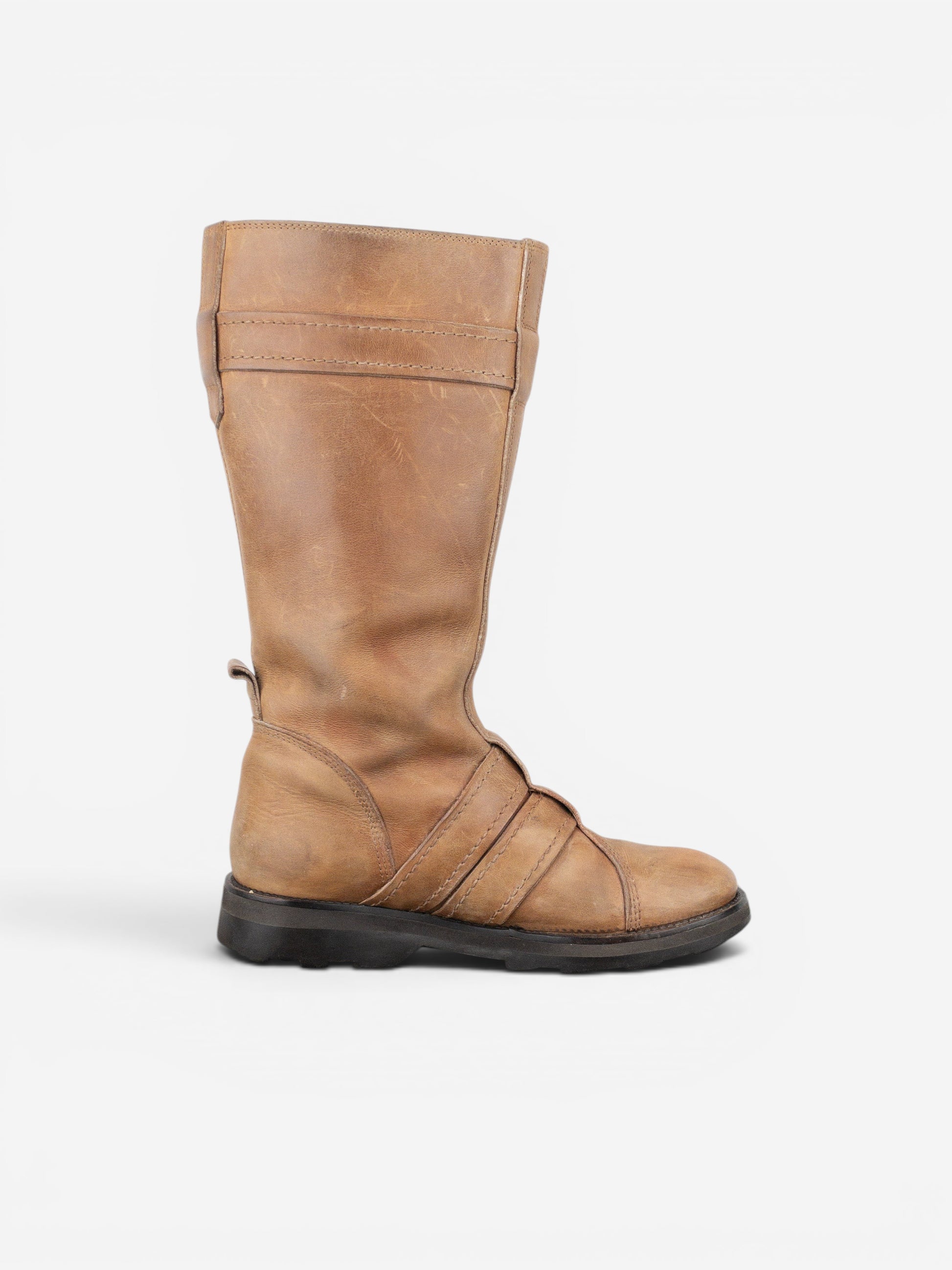 Dior by Galliano 2000s Buckled Moto Biker Boots – photo 4