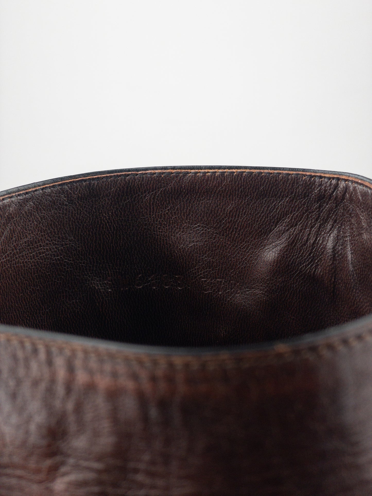 Prada AW99 Knee High Flowers Leaves Riding Boots