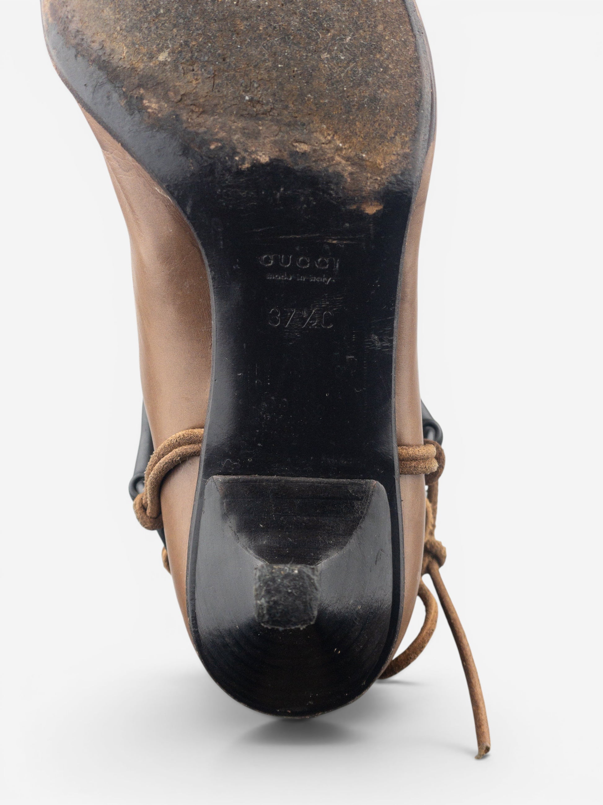 Gucci by Tom Ford AW99 Horsebit Stirrup Harness Riding Heel Boots – photo 11