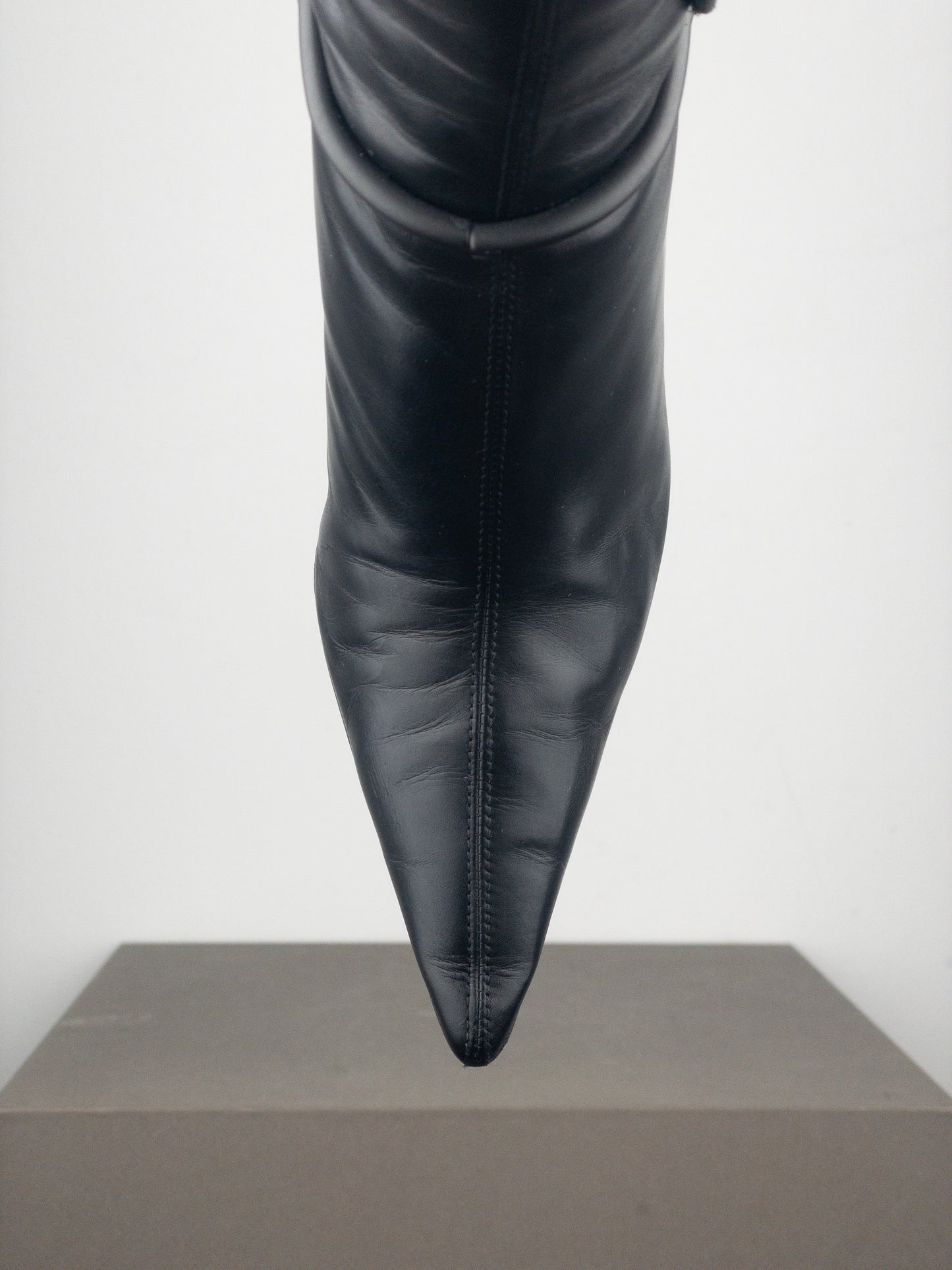 Gucci by Tom Ford AW99 Horsebit Stirrup Harness Riding Heel Boots