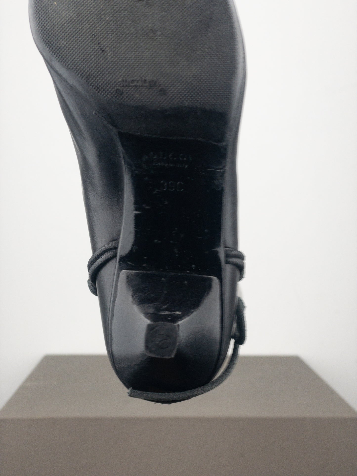 Gucci by Tom Ford AW99 Horsebit Stirrup Harness Riding Heel Boots