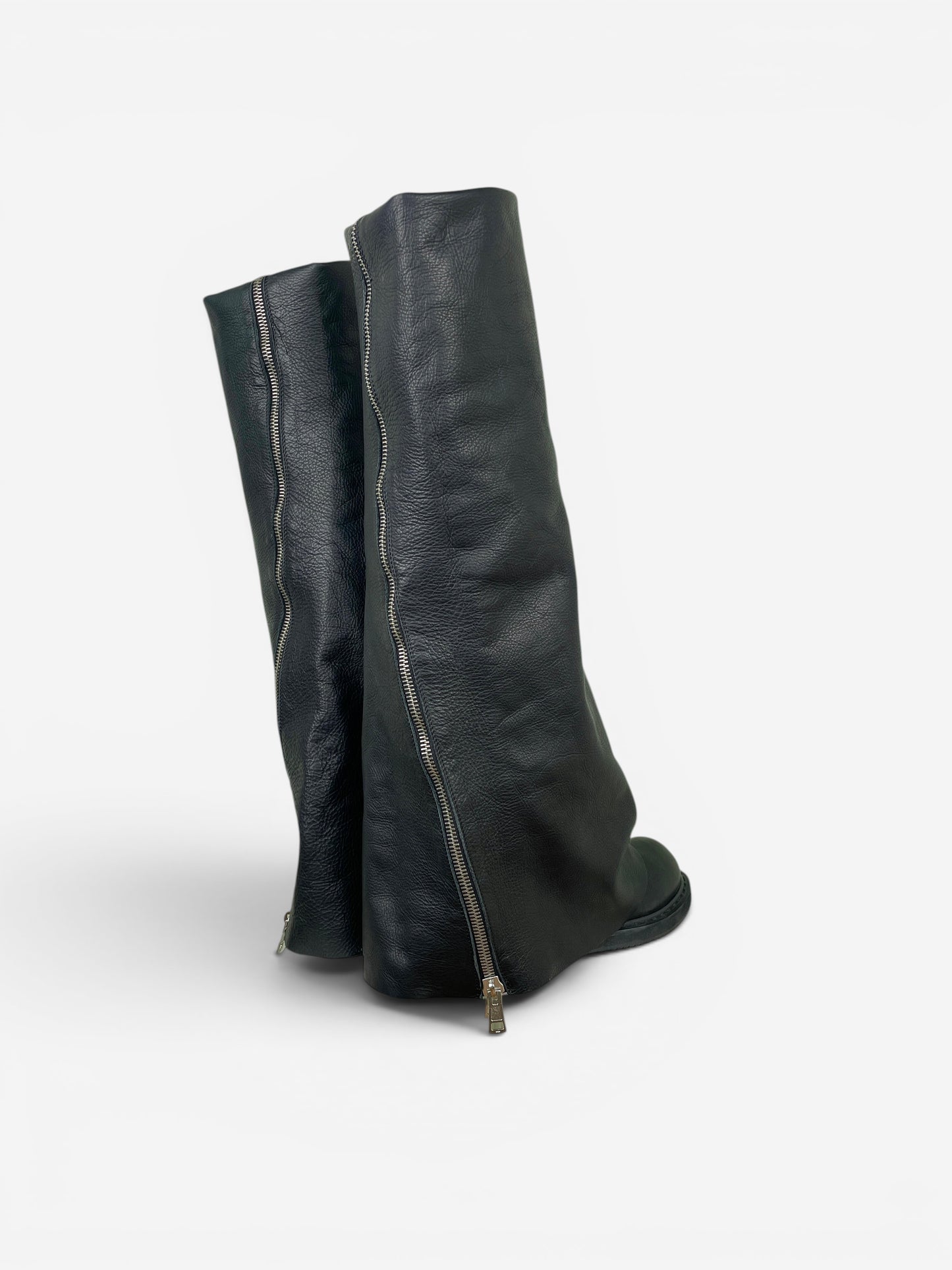 Rick Owens SS11 ANTHEM Fold-Down `Fetish´ Creeper Boots – photo 2