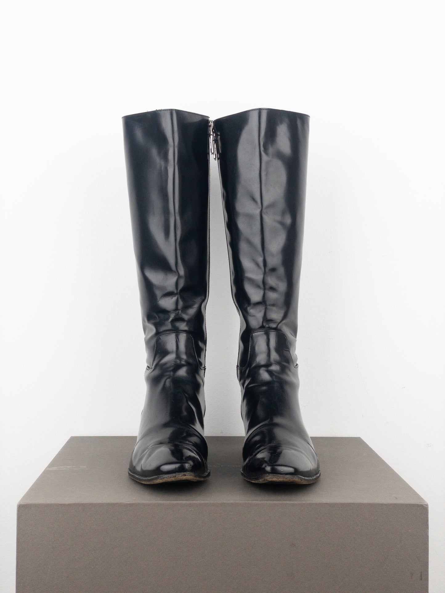 Prada 2000s Knee High Riding Boots