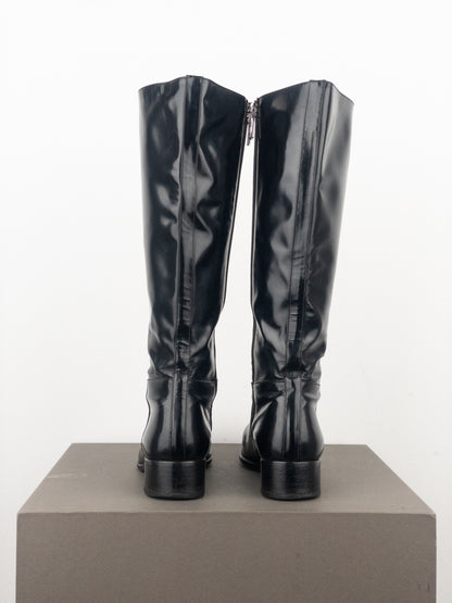 Prada 2000s Knee High Riding Boots