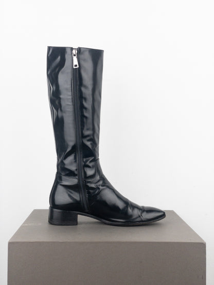 Prada 2000s Knee High Riding Boots