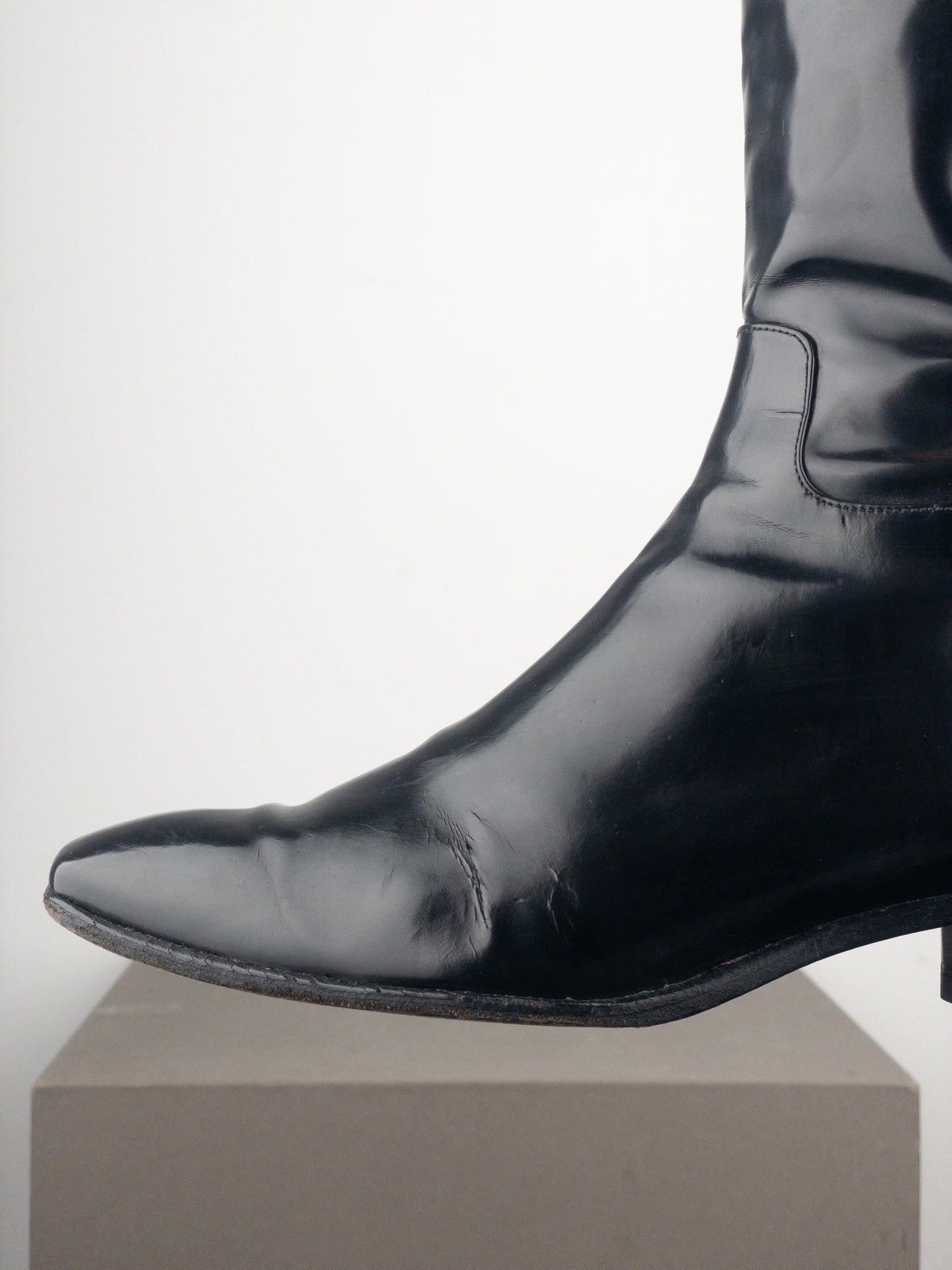 Prada 2000s Knee High Riding Boots