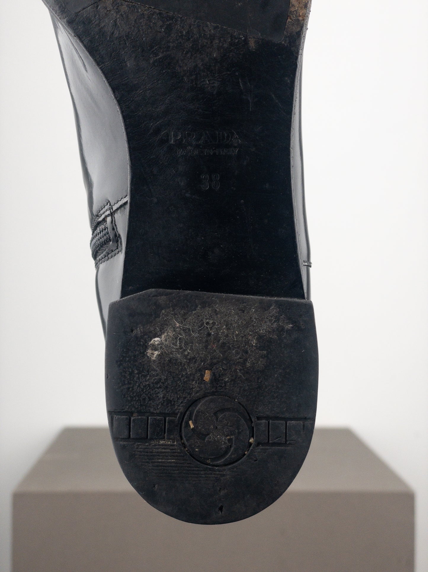 Prada 2000s Knee High Riding Boots