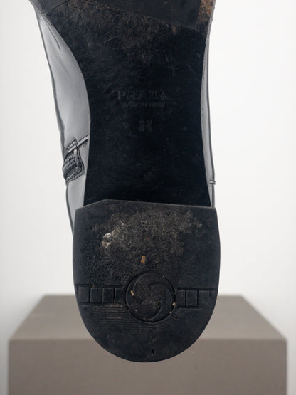 Prada 2000s Knee High Riding Boots