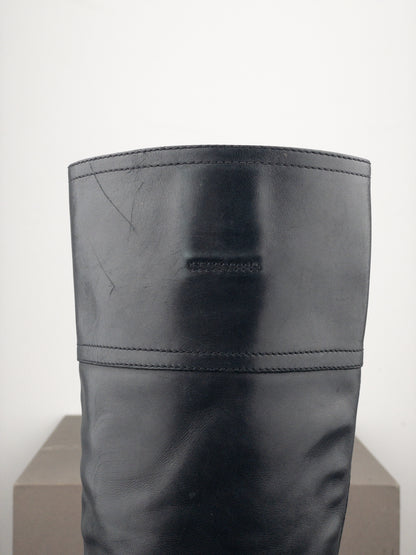 Dior by Galliano 2000s Knee-High Riding Boots