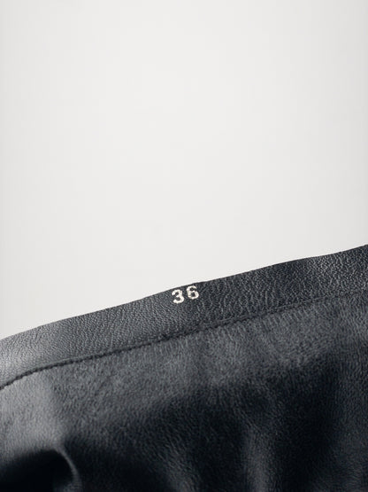 Prada 2000s Knee High Riding Biker Boots