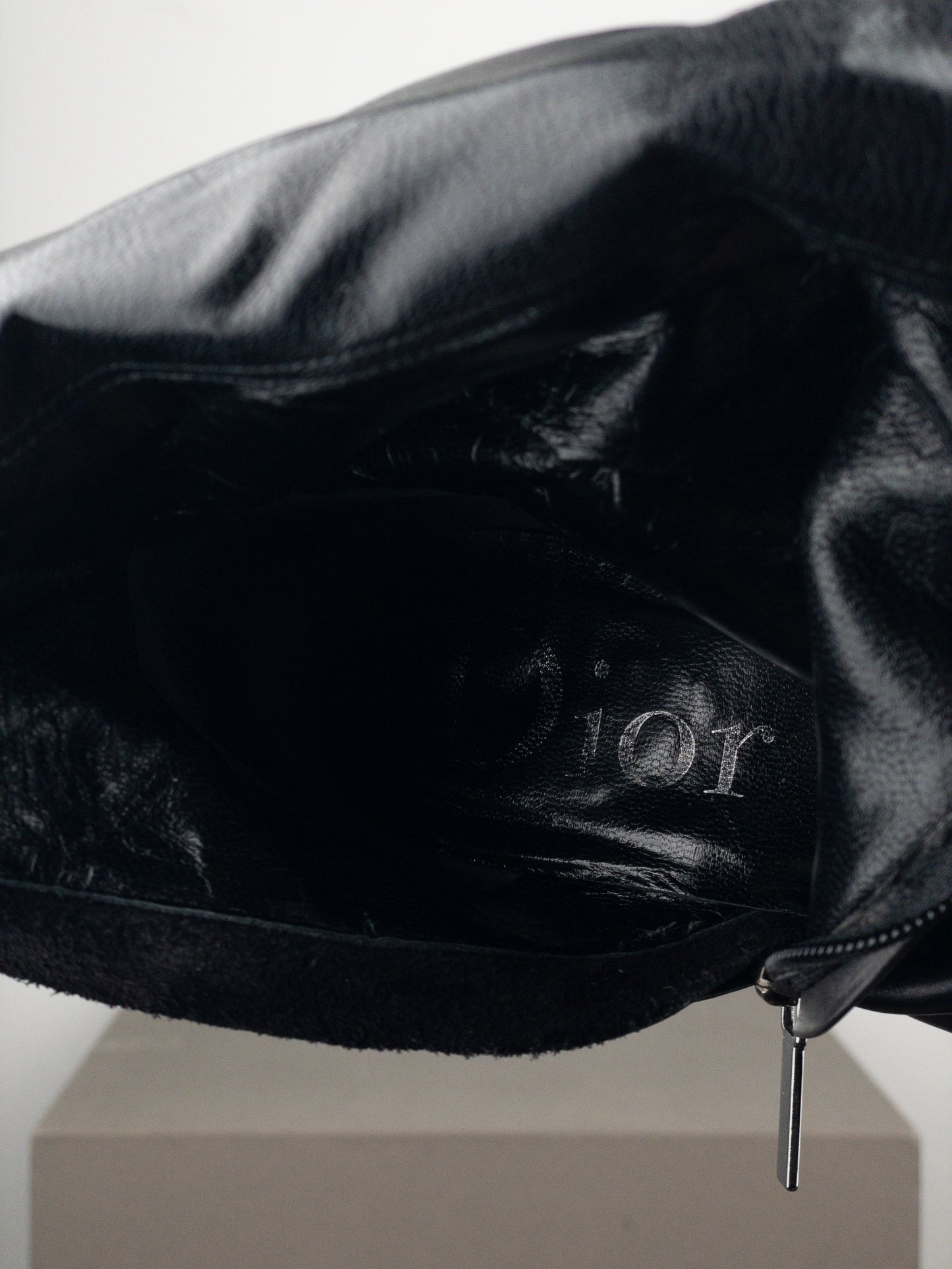 Dior by Galliano SS02 ‘Street Chic’ Buckle Knee-High Heel Boots