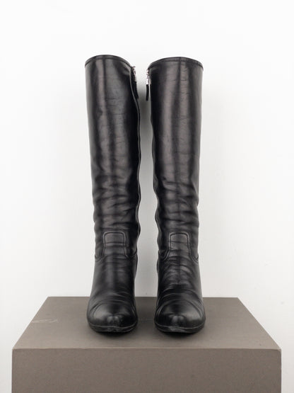 Prada 2000s Knee-High Cowboy Boots