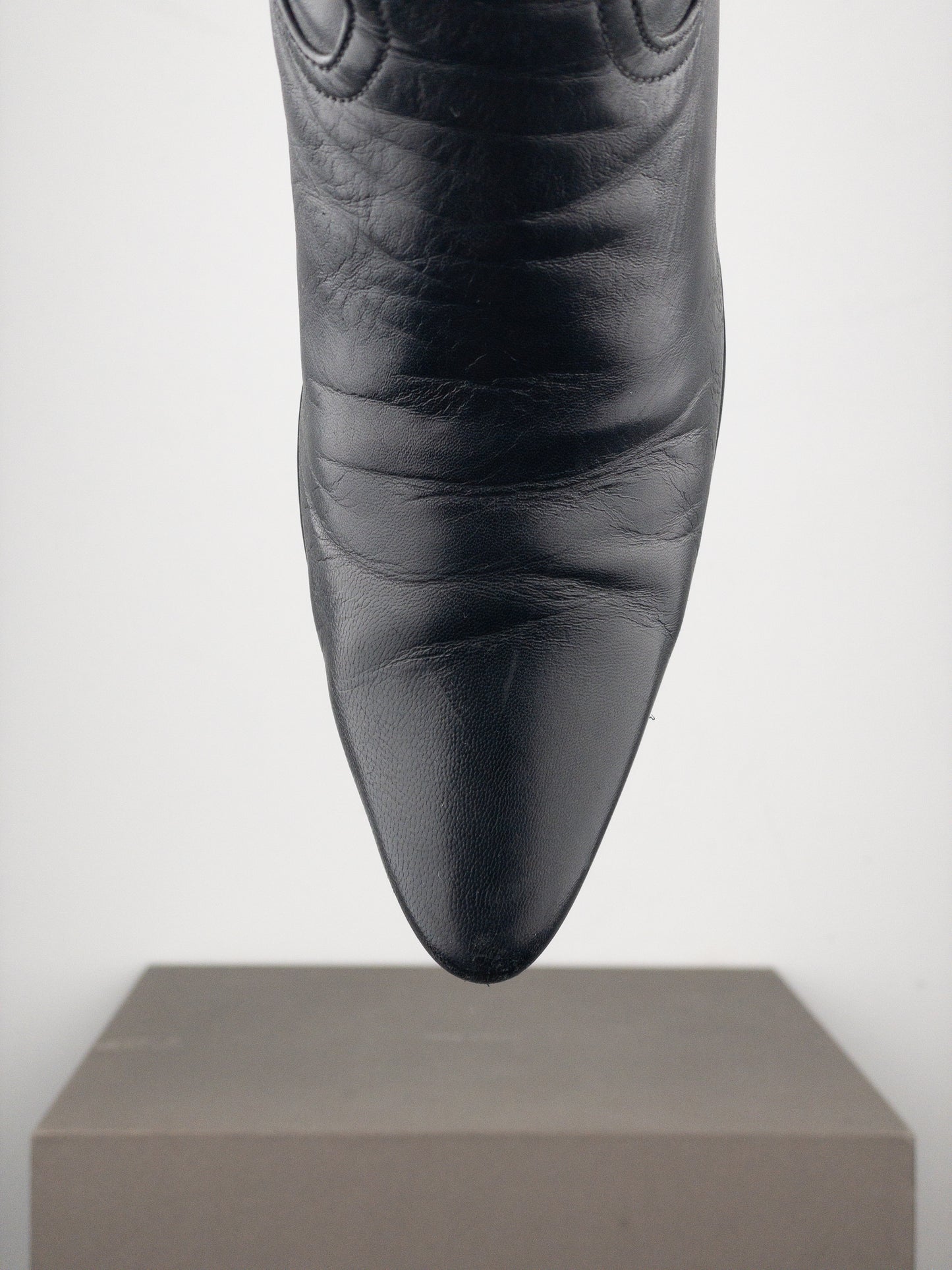 Prada 2000s Knee-High Cowboy Boots