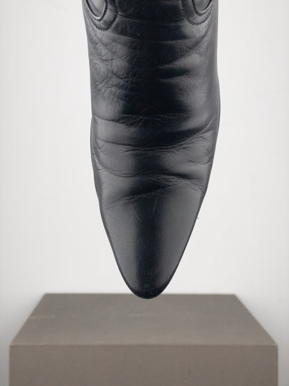 Prada 2000s Knee-High Cowboy Boots