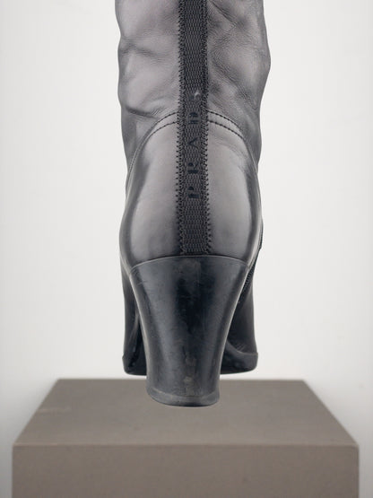 Prada 2000s Knee-High Cowboy Boots
