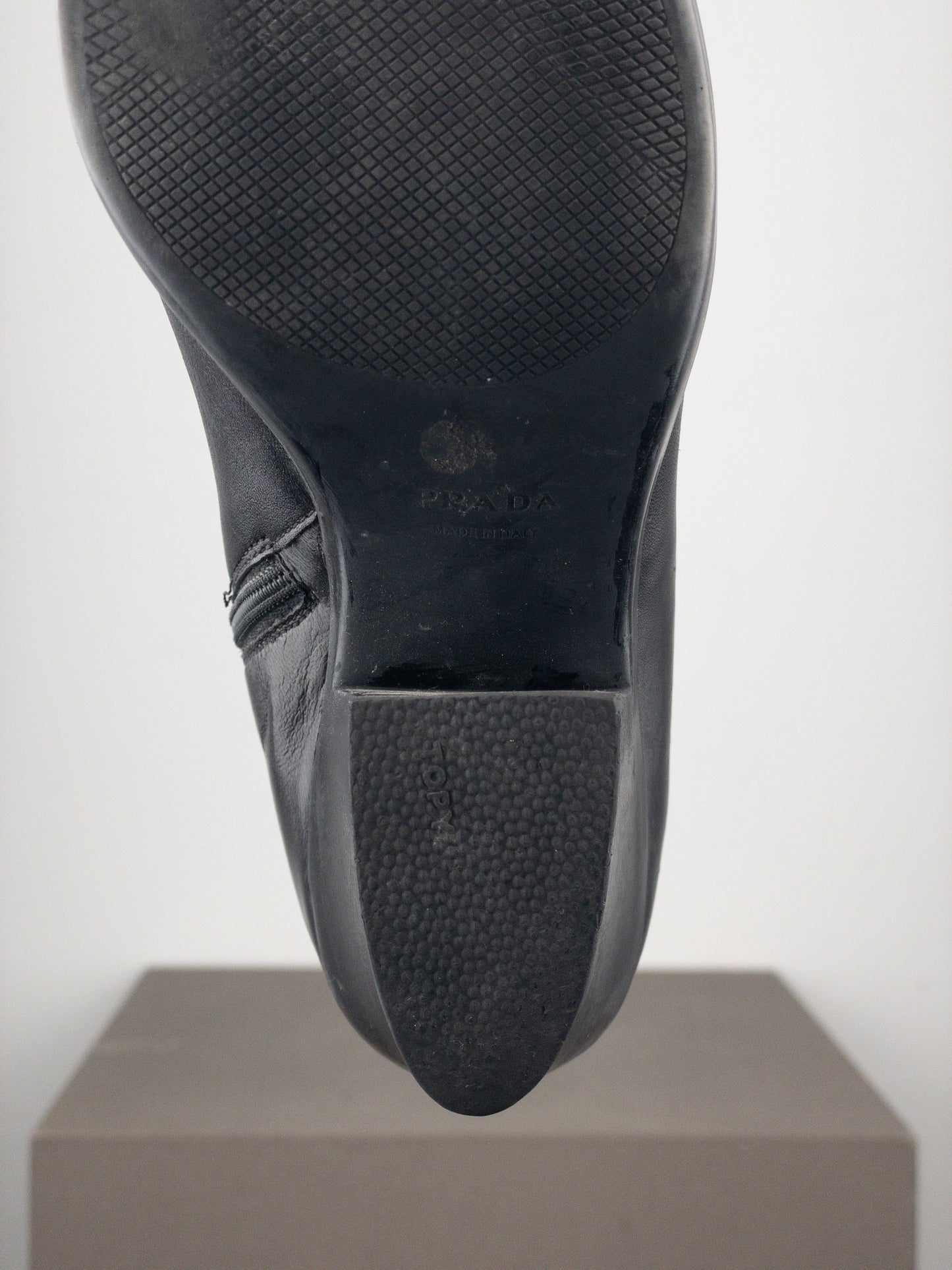 Prada 2000s Knee-High Cowboy Boots