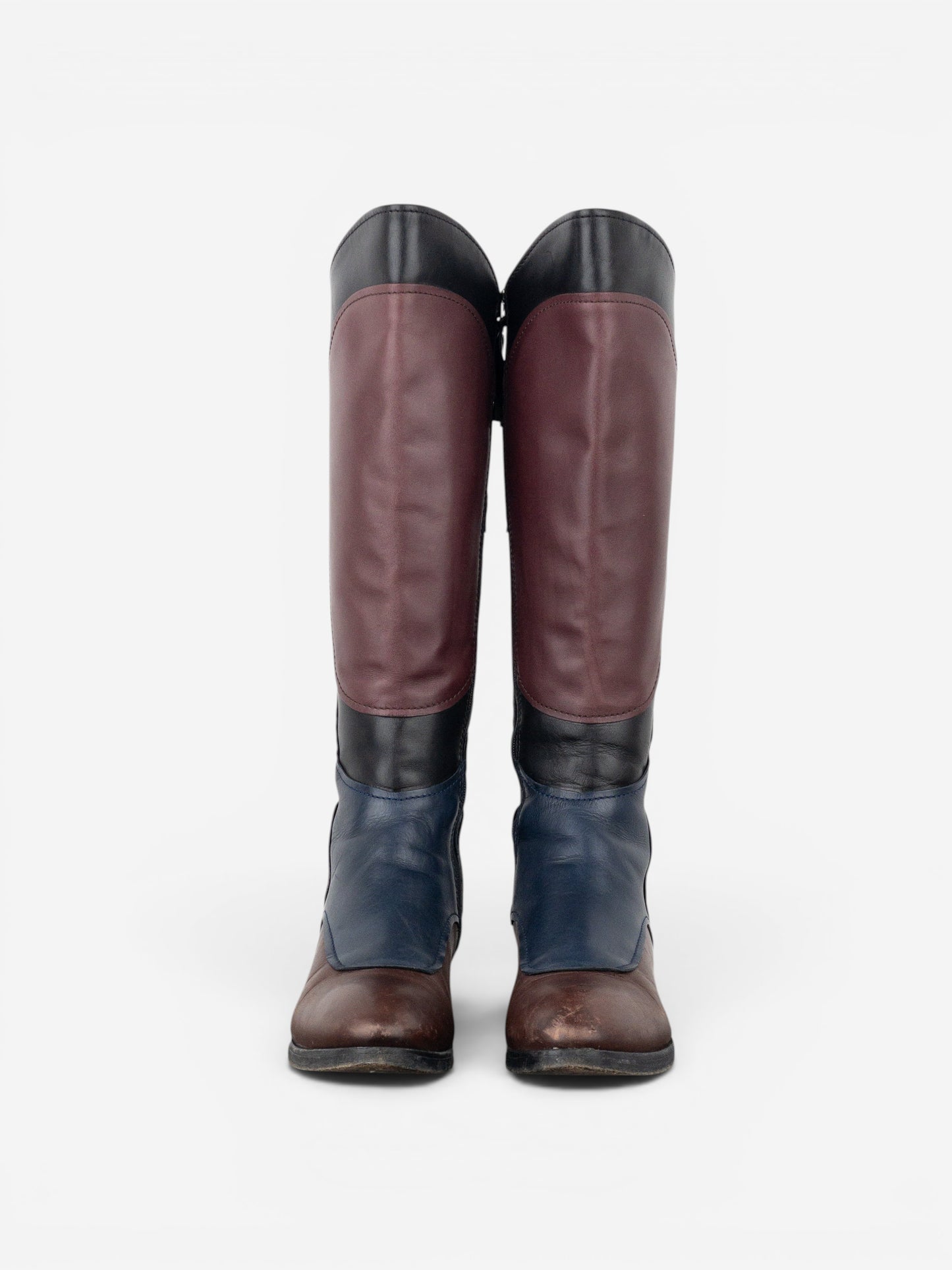 Miu Miu AW08 Knee-High Biker Riding Boots – photo 5