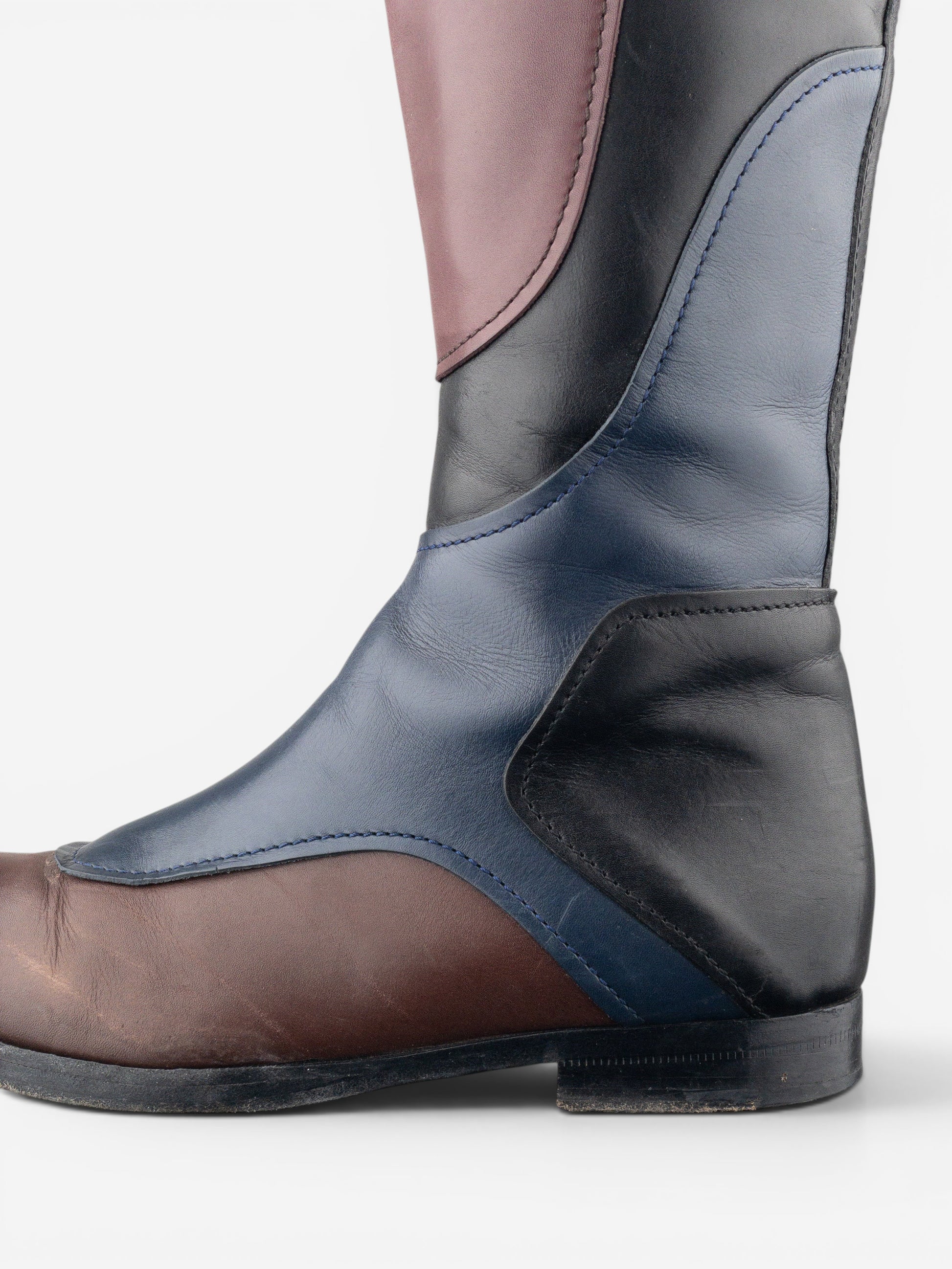 Miu Miu AW08 Knee-High Biker Riding Boots – photo 8
