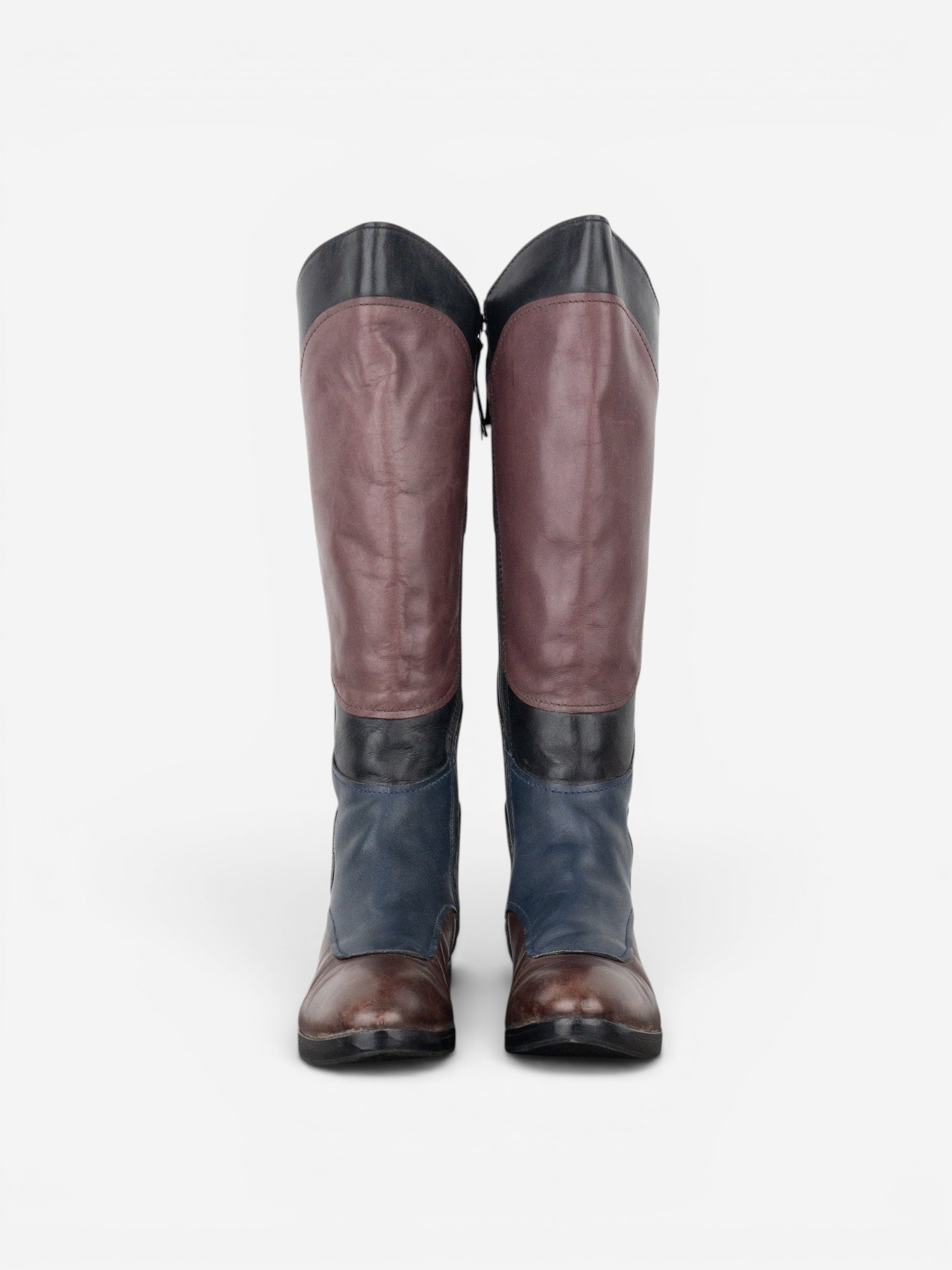 Miu Miu AW08 Knee-High Biker Riding Boots – photo 5