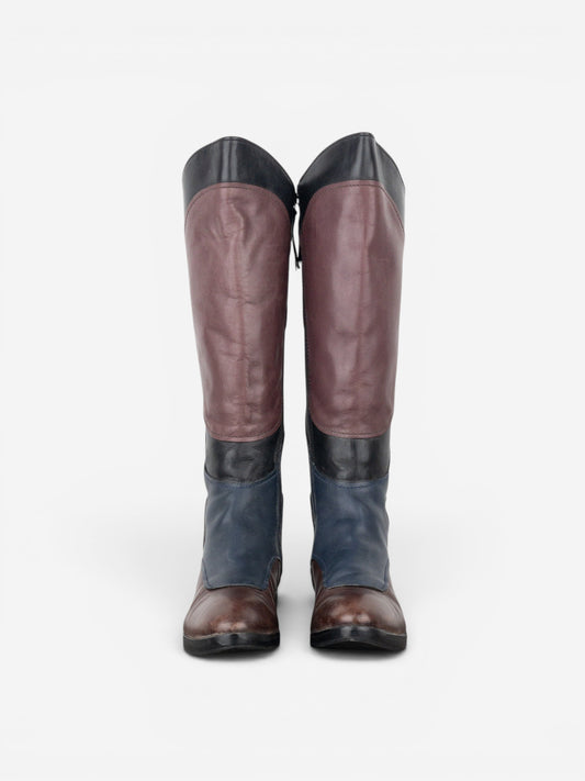 Miu Miu AW08 Knee-High Biker Riding Boots – photo 5