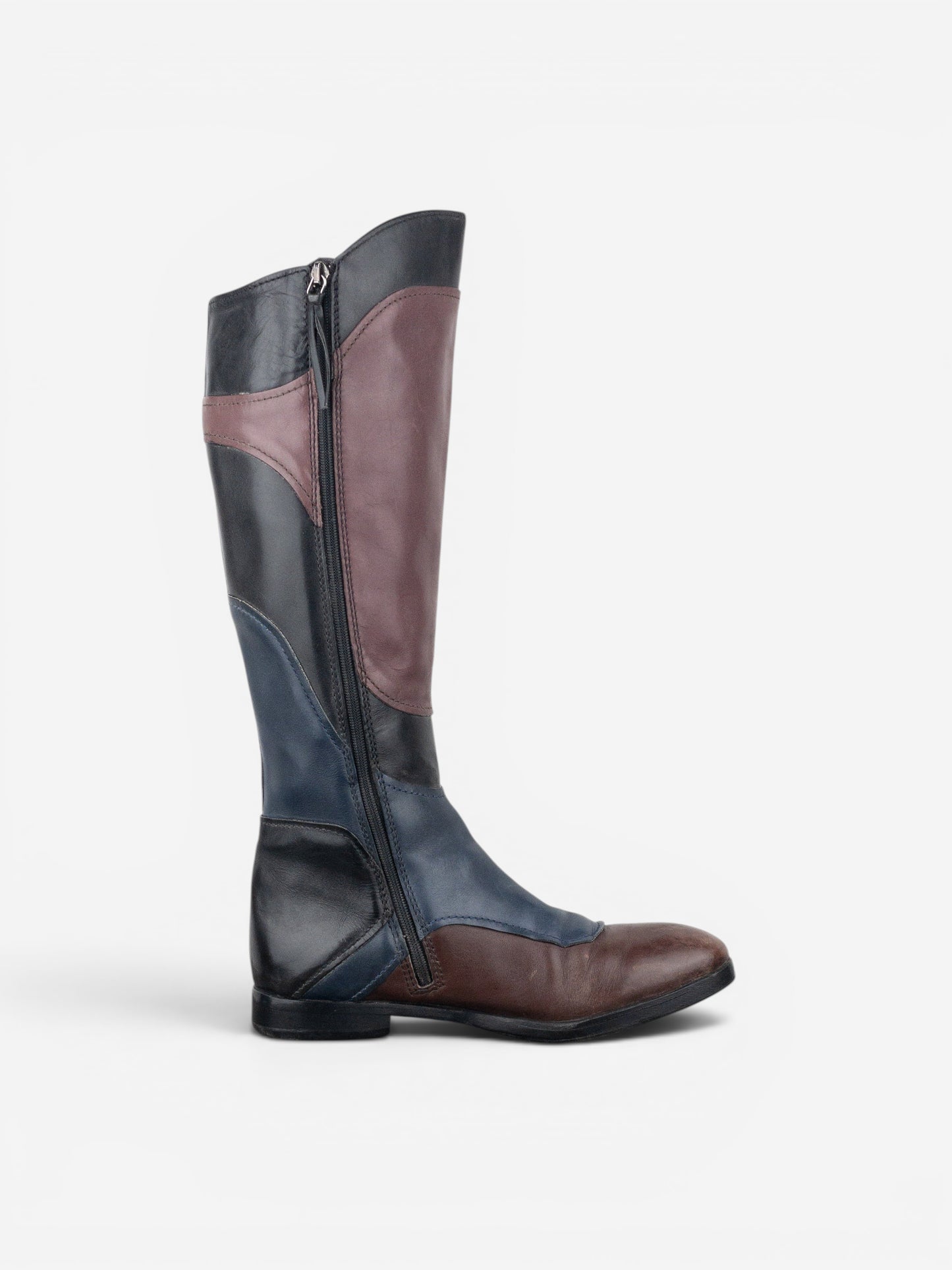 Miu Miu AW08 Knee-High Biker Riding Boots – photo 4