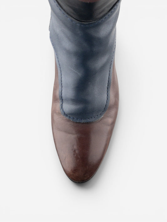 Miu Miu AW08 Knee-High Biker Riding Boots – photo 7
