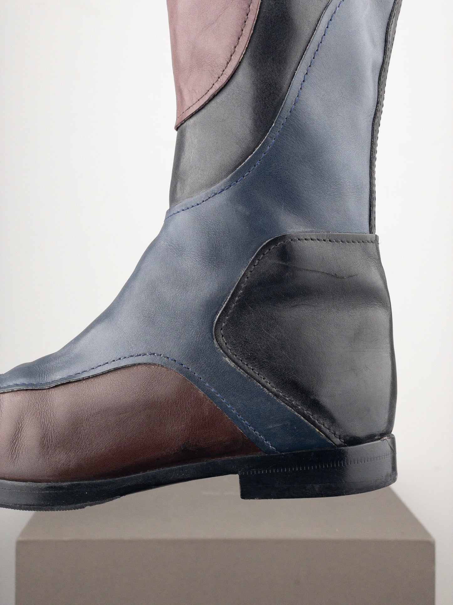 Miu Miu AW08 Knee-High Biker Riding Boots
