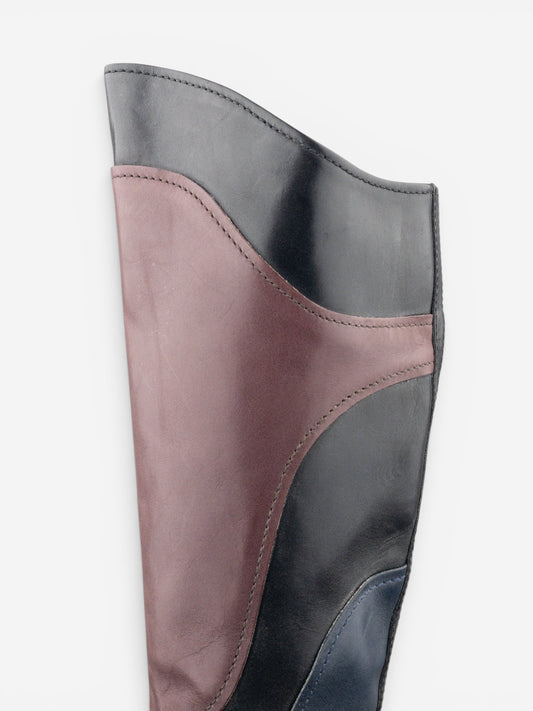 Miu Miu AW08 Knee-High Biker Riding Boots – photo 9