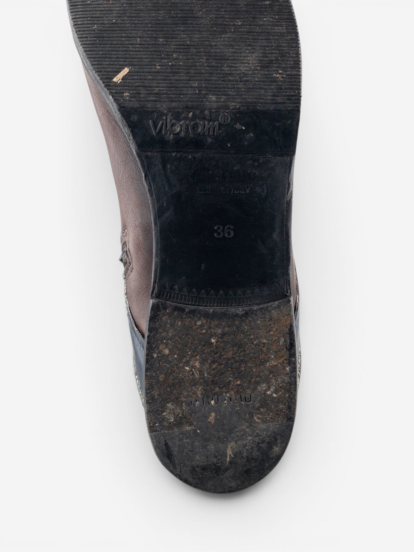Miu Miu AW08 Knee-High Biker Riding Boots – photo 10